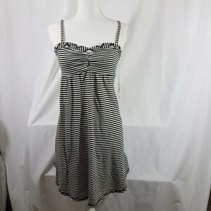 Roxy Stripe Sundress M Nwt